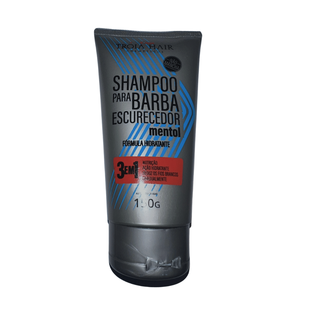 Shampoo Escurecedor para Barba - 150g - Troia Hair 