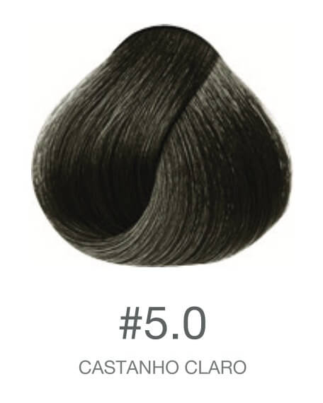 Bisnaga Coloração 60g - 5.0 CASTANHO CLARO - TROIA HAIR