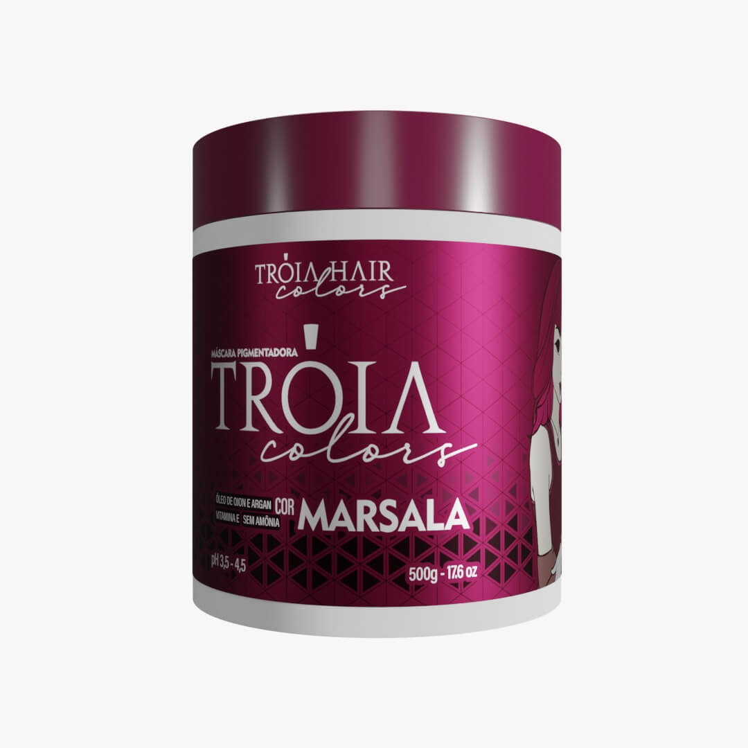 Troia Colors Marsala - 500g - Troia Hair