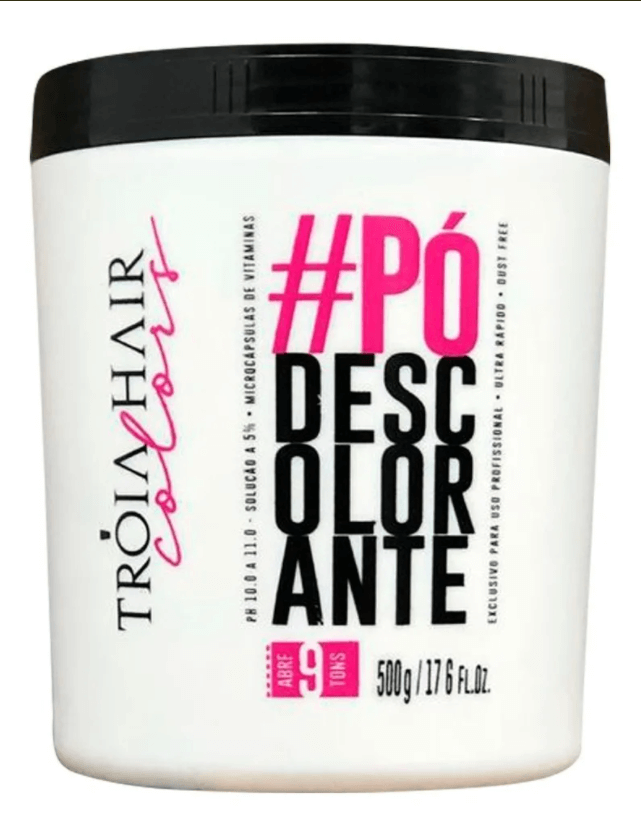 Pó Descolorante - 500g - Troia Hair