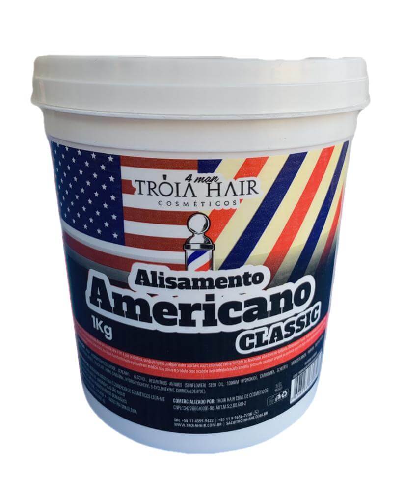 Alisamento Americano Classic - 1Kg - Troia Hair