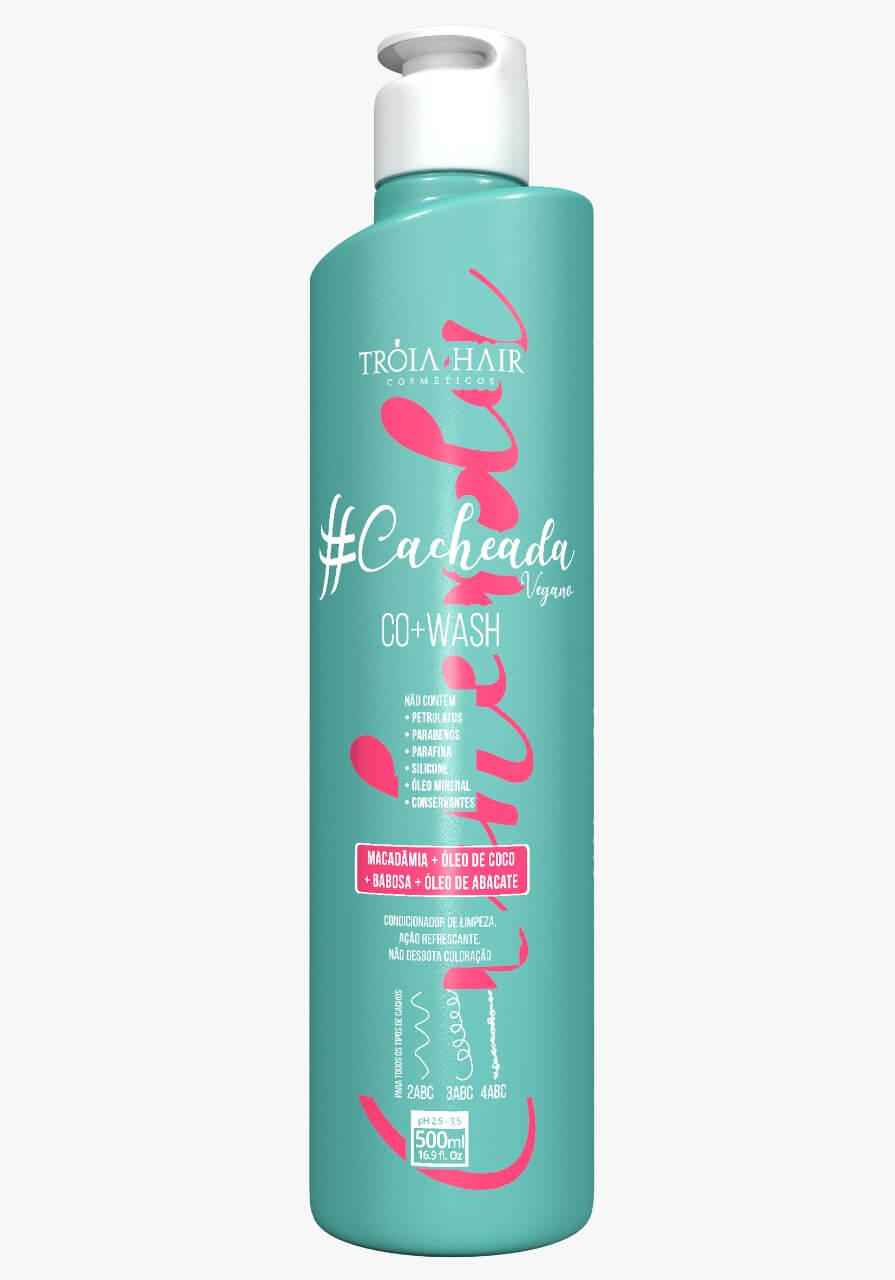 Co+Wash Cacheada Vegano - 500ml - Troia Hair