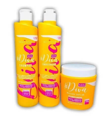 Kit Diva S.O.S. - 3 Itens - Troia Hair