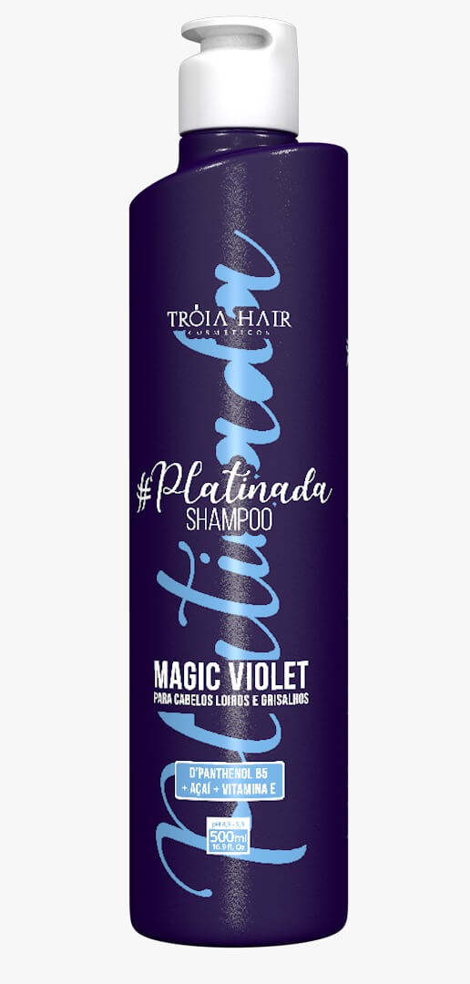 Shampoo Platinada - 500ml - Troia Hair