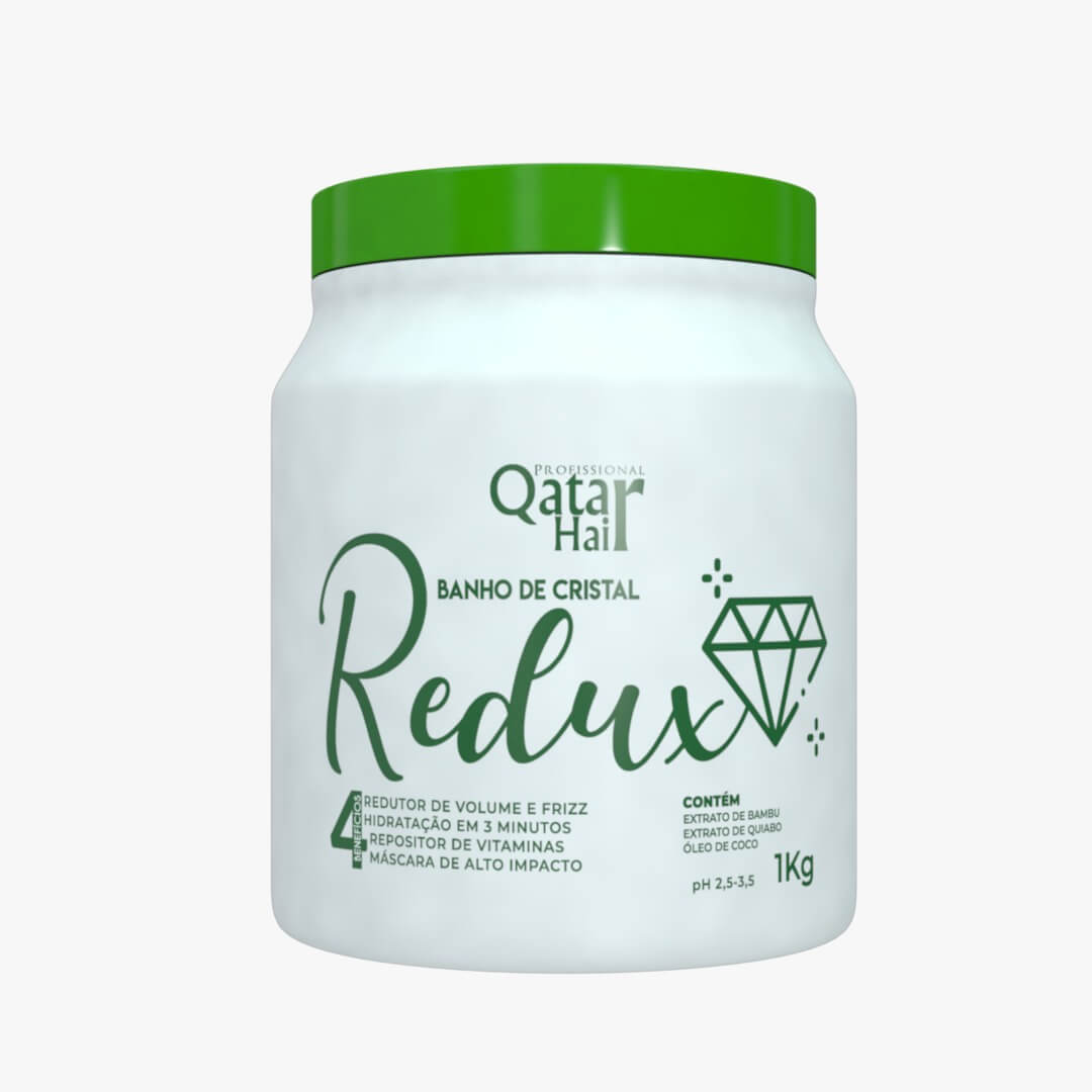 Banho de Cristal Quiabo - Redux - Qatar Hair 1Kg