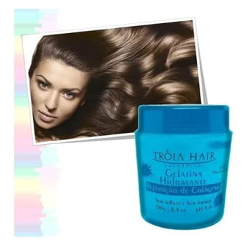 Gelatina Hidratante - 250g - Troia Hair