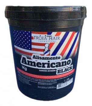 Kit Alisamento Americano Black -  3Itens