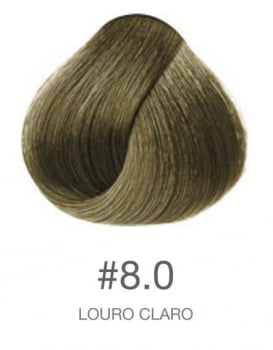 Bisnaga Coloração 60g - 8.0 LOURO CLARO - TROIA HAIR