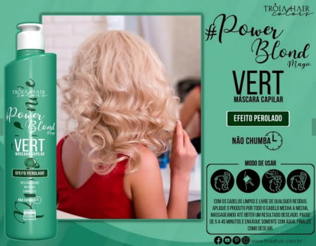 Troia Blond Vert - 500ml - Troia Hair