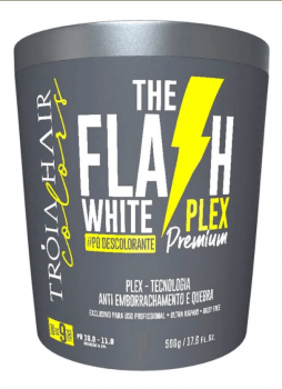 Pó Descolorante White Plex- 500g - Troia Hair