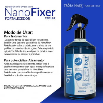 NANOFIXER - FORTALECEDOR 500ML - QATAR HAIR