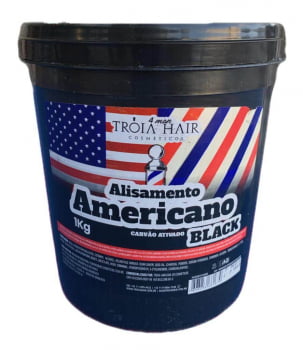 Alisamento Americano Black - 1Kg - Troia Hair