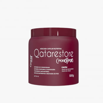 Máscara Cap. Hidratante - Qatarestore - Cronotrat - Qatar Hair 500g