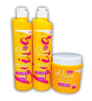 Kit Diva S.O.S. - 3 Itens - Troia Hair