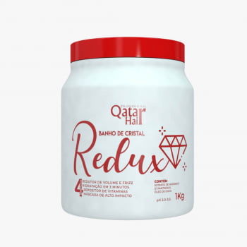 Banho de Cristal Morango - Redux - Qatar Hair 1Kg