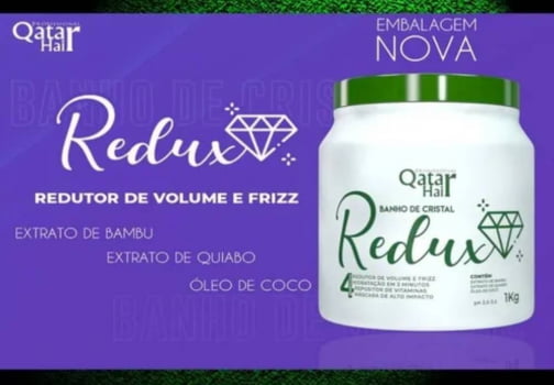 Banho de Cristal Quiabo - Redux - Qatar Hair 1Kg