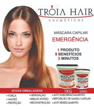 Mascara Emergência 1.9.3 - 500g - Troia Hair